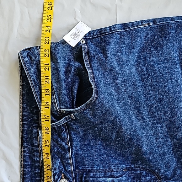 Old Navy Extra High-Waisted Secret-Slim Pockets Sky-Hi Straight 24 Plus Sz Jeans - Picture 9 of 14